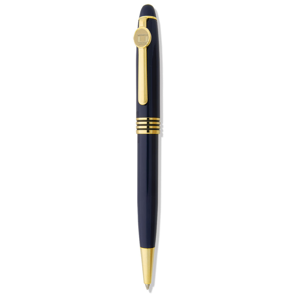 Navy Miami Hurricanes Ball Point Pen