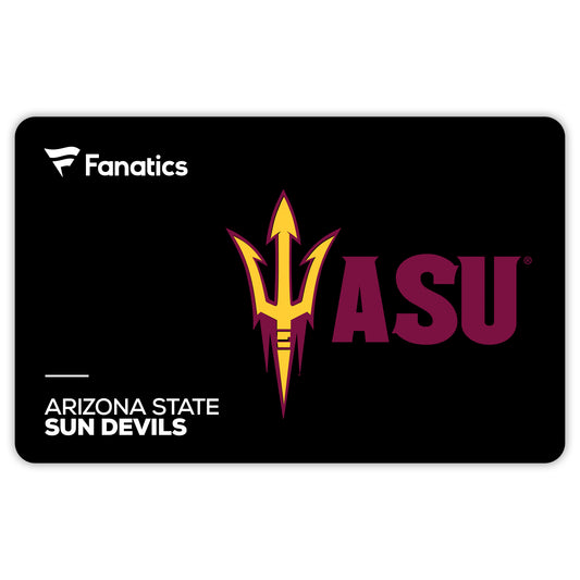 Arizona State Sun Devils Fanatics eGift Card ($10 - $500)