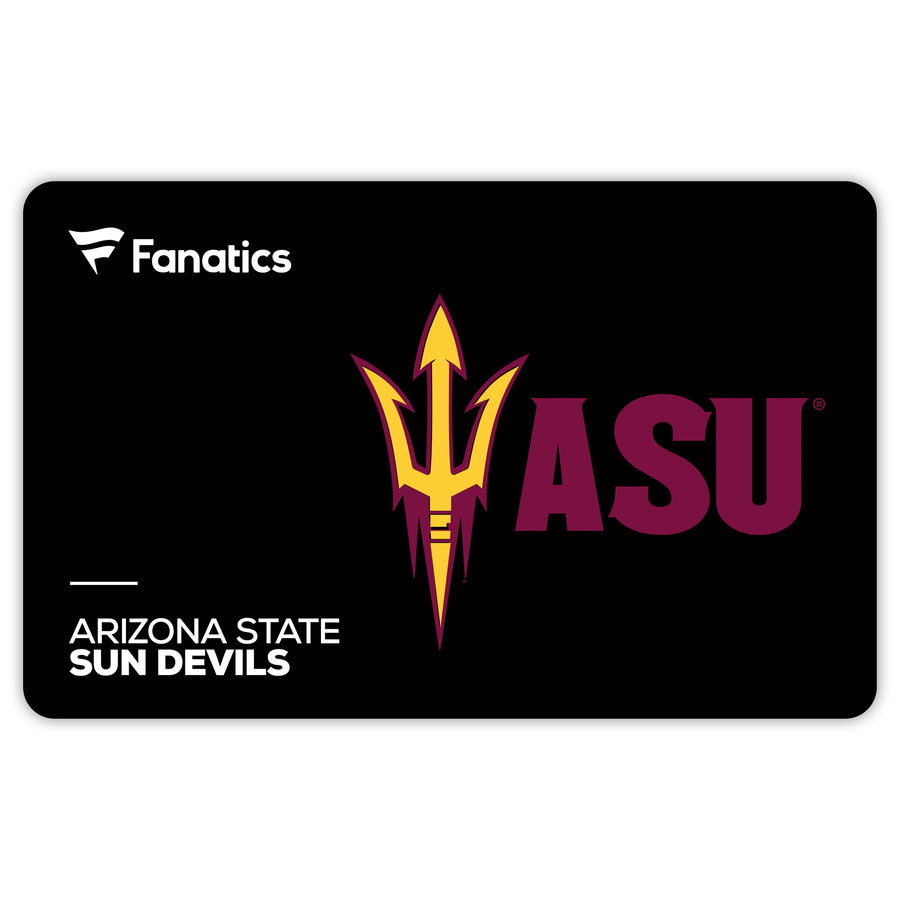 Arizona State Sun Devils Fanatics eGift Card ($10 - $500)