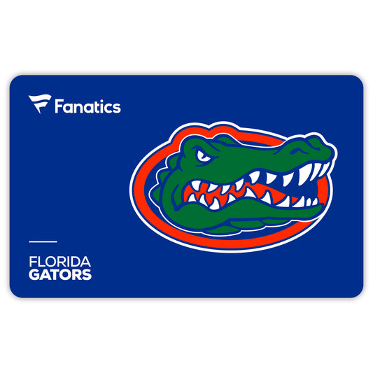 Florida Gators Fanatics eGift Card ($10 - $500)
