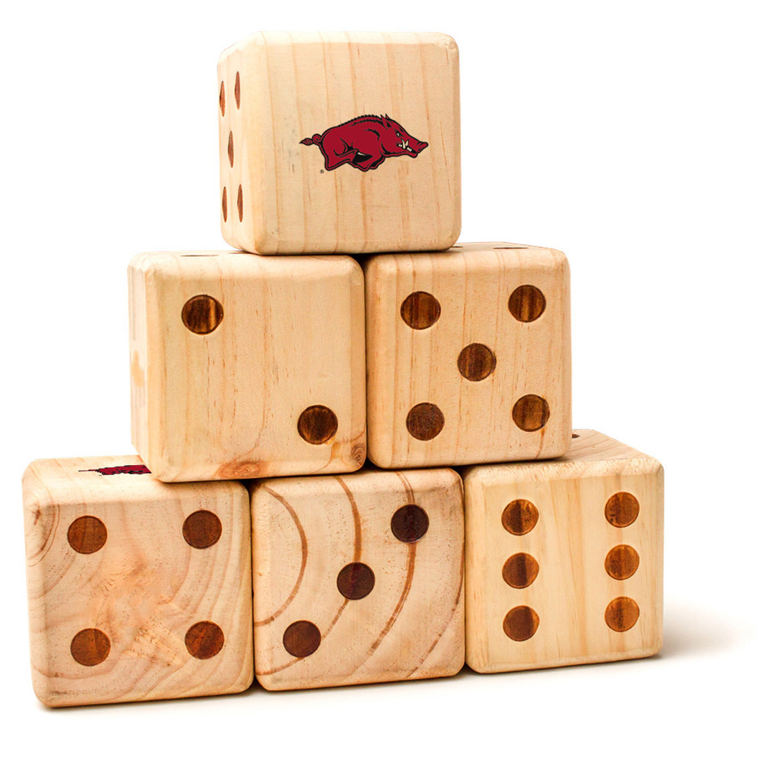 Arkansas Razorbacks Yard Dice Game