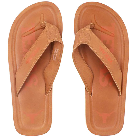 Men's FOCO Texas Longhorns Color Pop Flip Flop Sandals