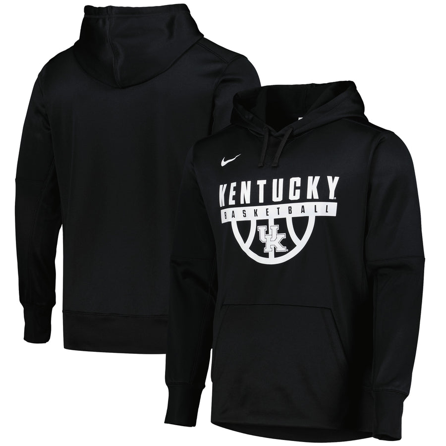 Men's Nike Black Kentucky Wildcats Basketball Drop Circuit Performance Pullover Hoodie