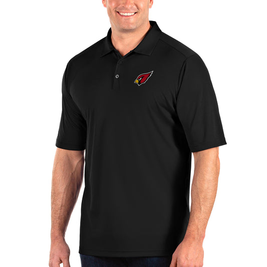 Men's Antigua Black Arizona Cardinals Tribute Big & Tall Polo