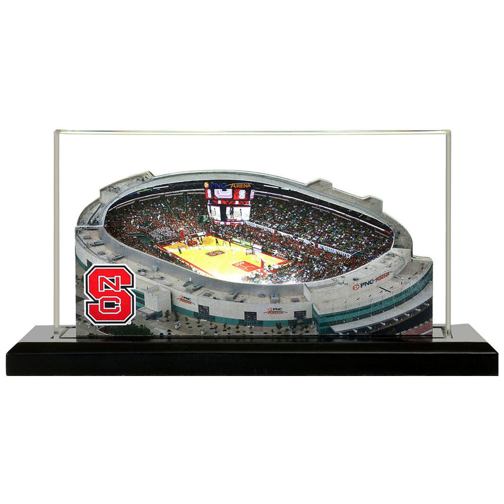 NC State Wolfpack 13'' Light Up Replica Arena with Case