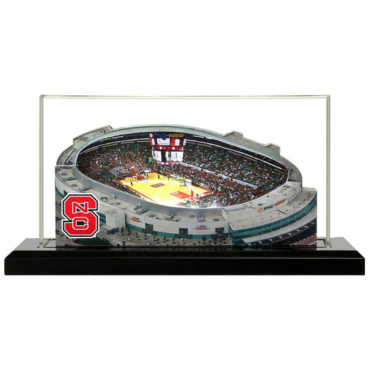 NC State Wolfpack 13'' Light Up Replica Arena with Case