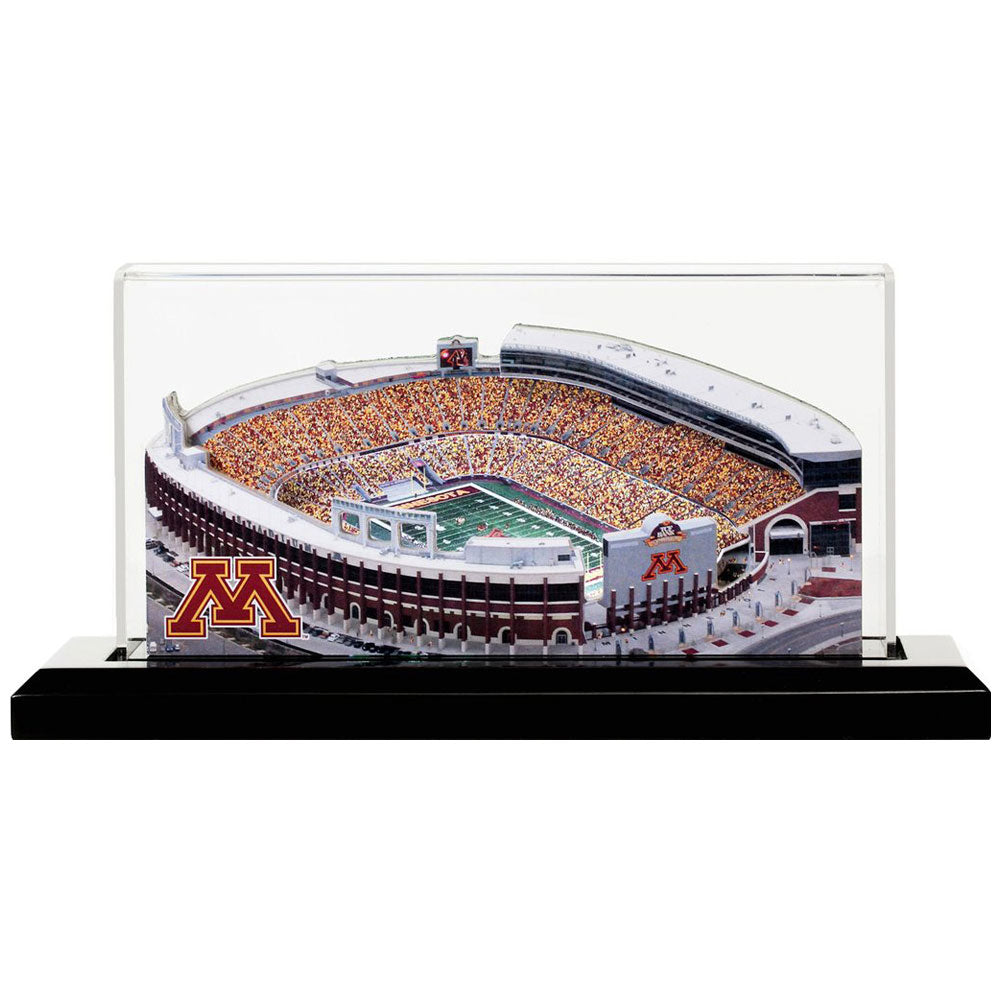 Minnesota Golden Gophers 19'' Light Up Replica Stadium with Case