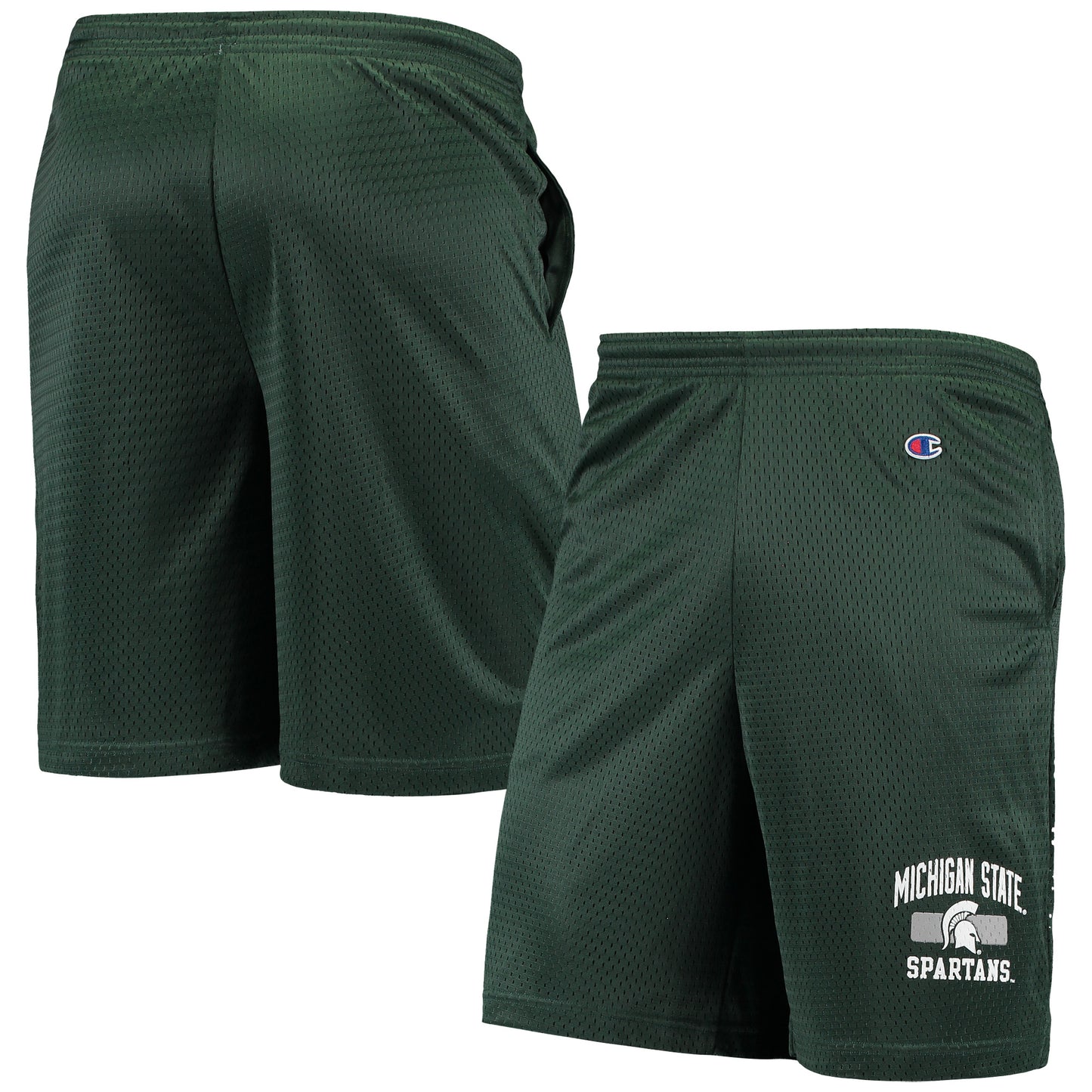 Men's Champion Green Michigan State Spartans Classic Shorts