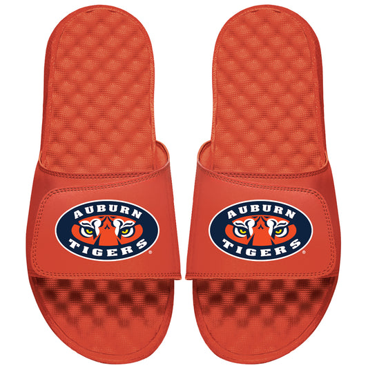 Men's ISlide Orange Auburn Tigers Logo Slide Sandals