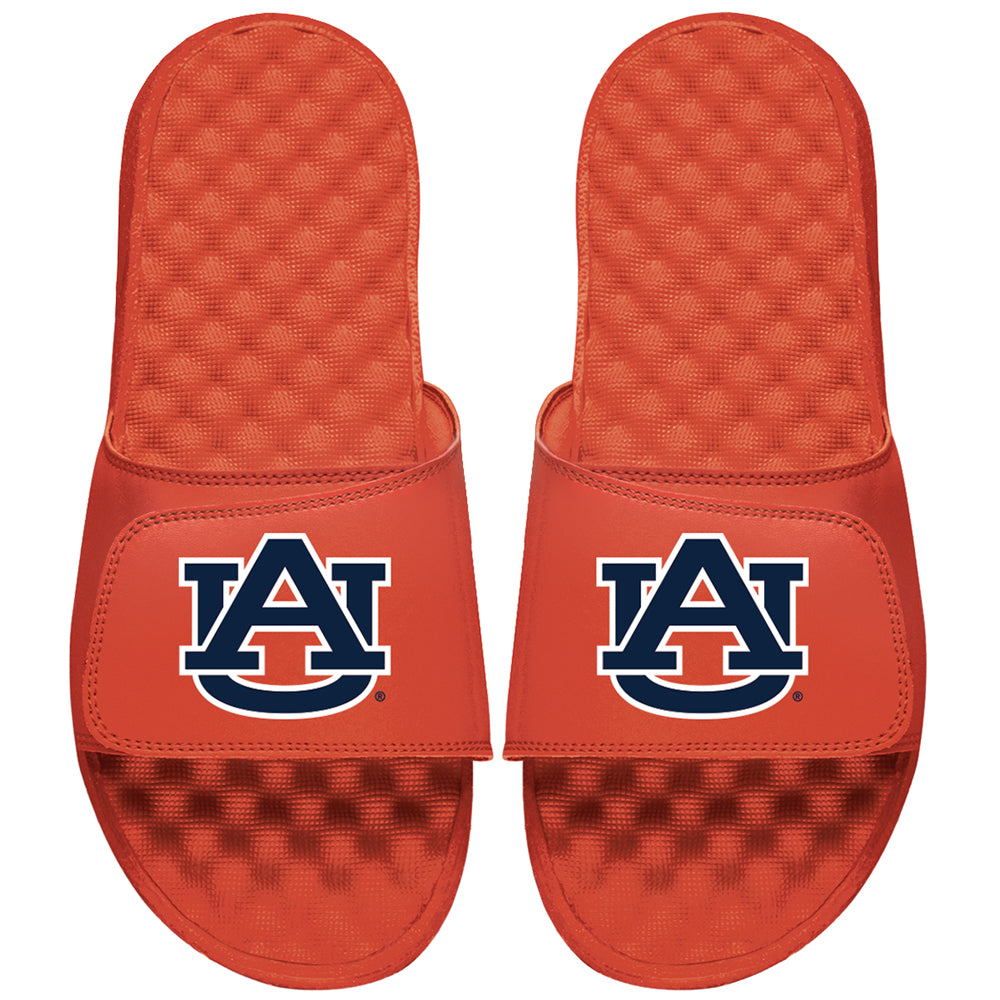 Men's ISlide Orange Auburn Tigers Primary Logo Slide Sandals