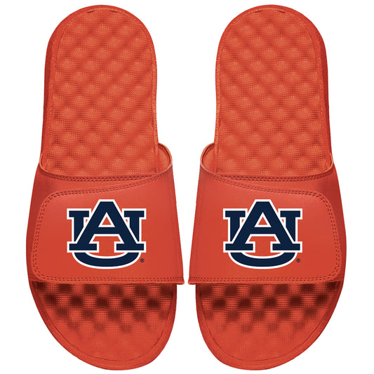 Men's ISlide Orange Auburn Tigers Primary Logo Slide Sandals