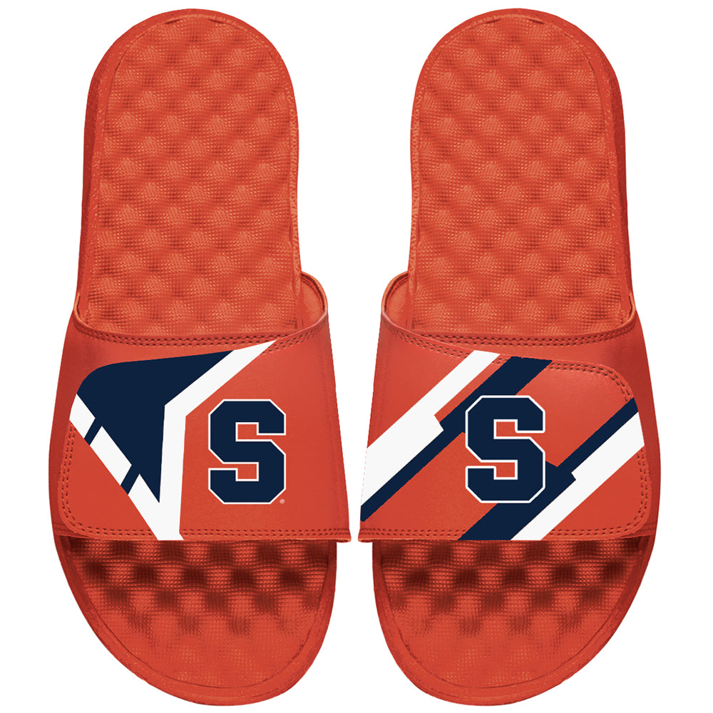 Men's ISlide Orange Syracuse Orange Varsity Jacket Slide Sandals