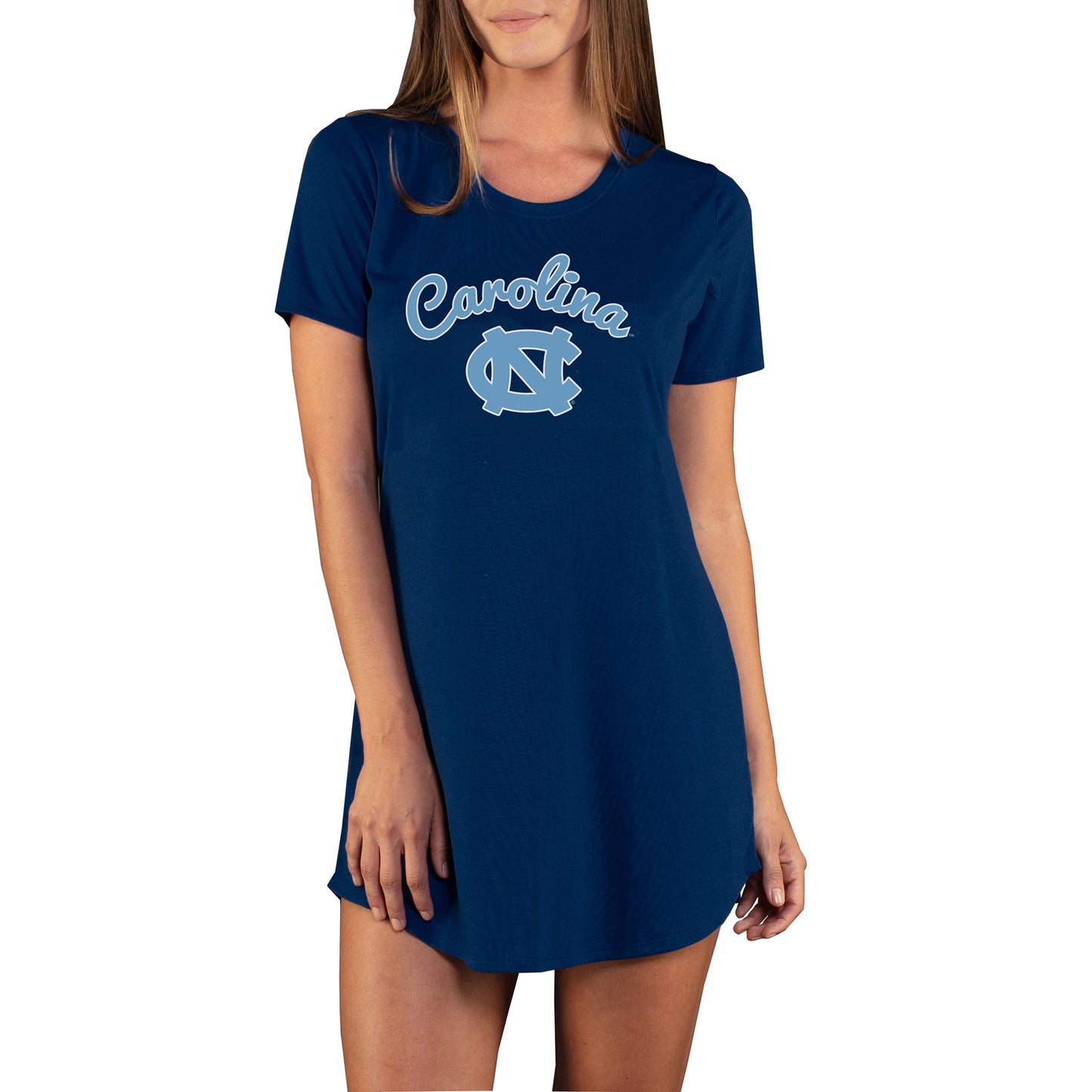 Women's Concepts Sport Navy North Carolina Tar Heels Marathon Nightshirt