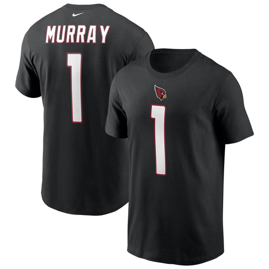 Men's Nike Kyler Murray Black Arizona Cardinals Name & Number T-Shirt