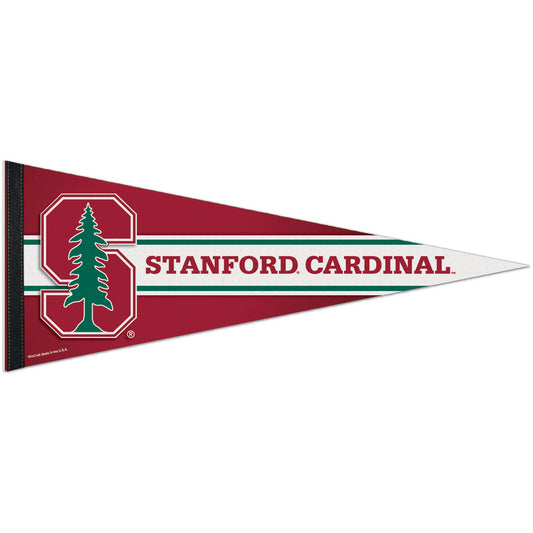 WinCraft Stanford Cardinal 12" x 30" Large Logo Premium Pennant