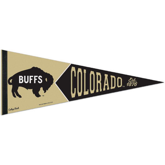 WinCraft Colorado Buffaloes 12'' x 30'' Vintage Retro Pennant