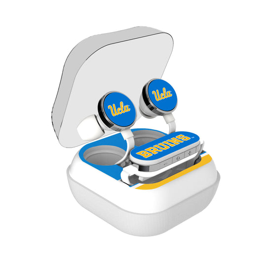 UCLA Bruins Stripe Design Wireless Earbuds