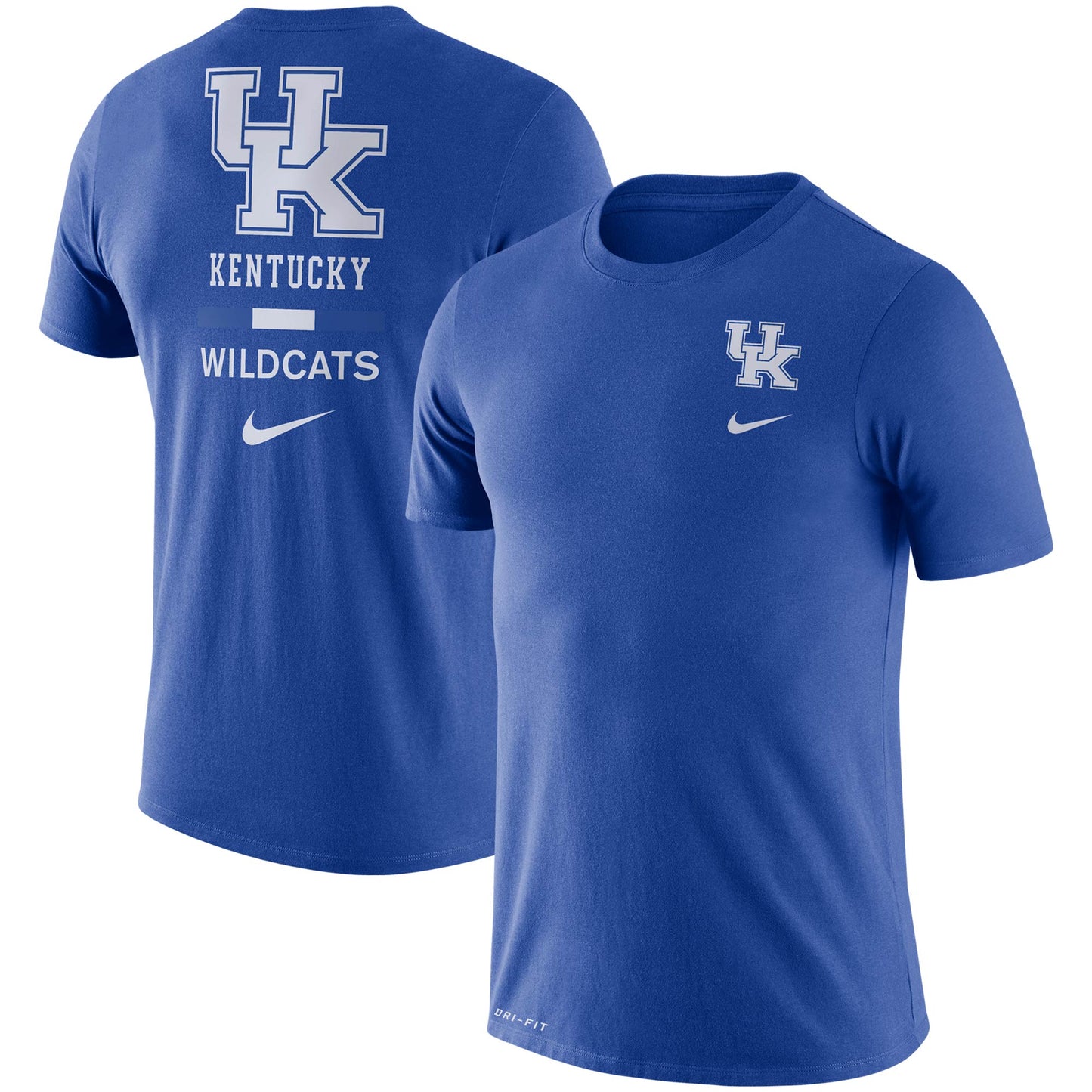 Men's Nike Royal Kentucky Wildcats DNA Logo Performance T-Shirt