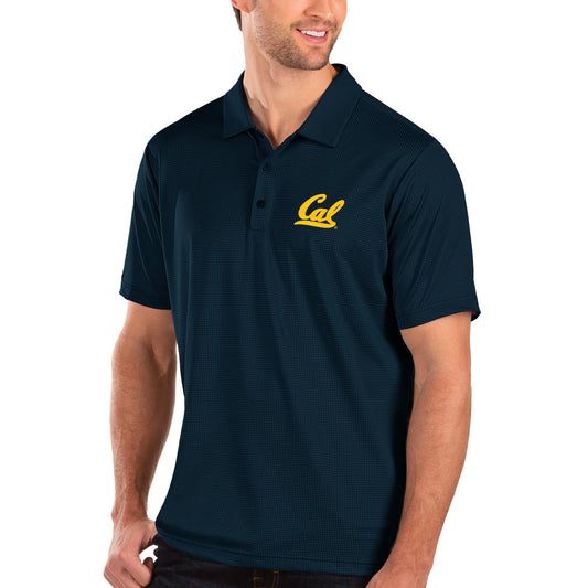 Men's Antigua Navy Cal Bears Balance Polo