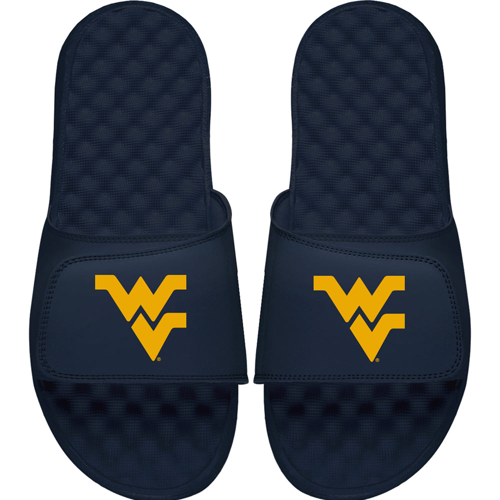 Men's ISlide Navy West Virginia Mountaineers Primary Logo Slide Sandals