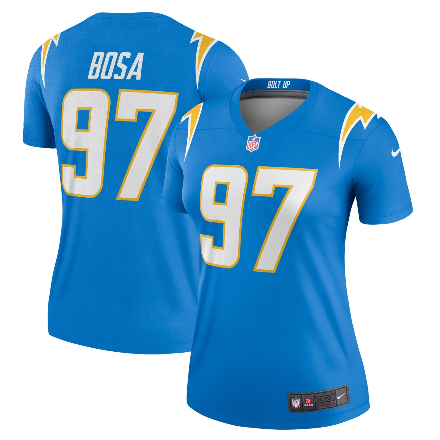 Women's Nike Joey Bosa Powder Blue Los Angeles Chargers Legend Jersey