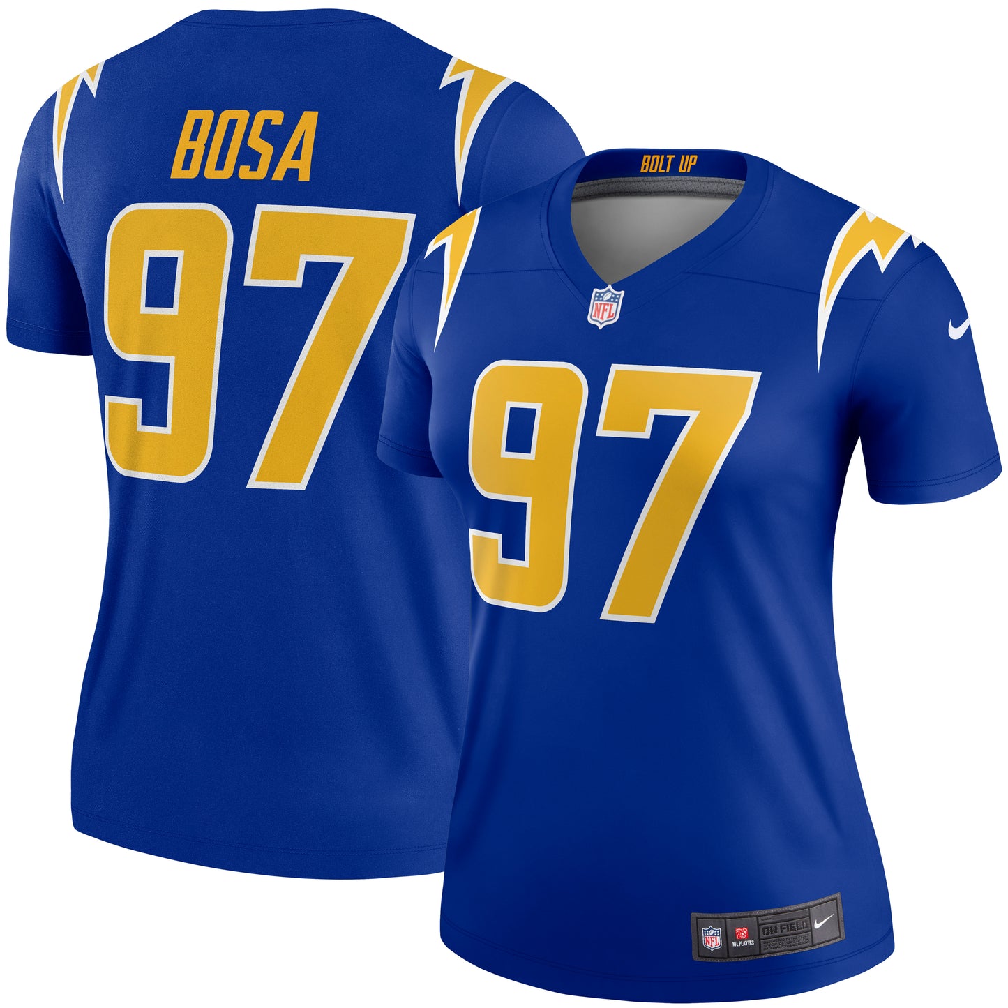 Women's Nike Joey Bosa Royal Los Angeles Chargers 2nd Alternate Legend Jersey