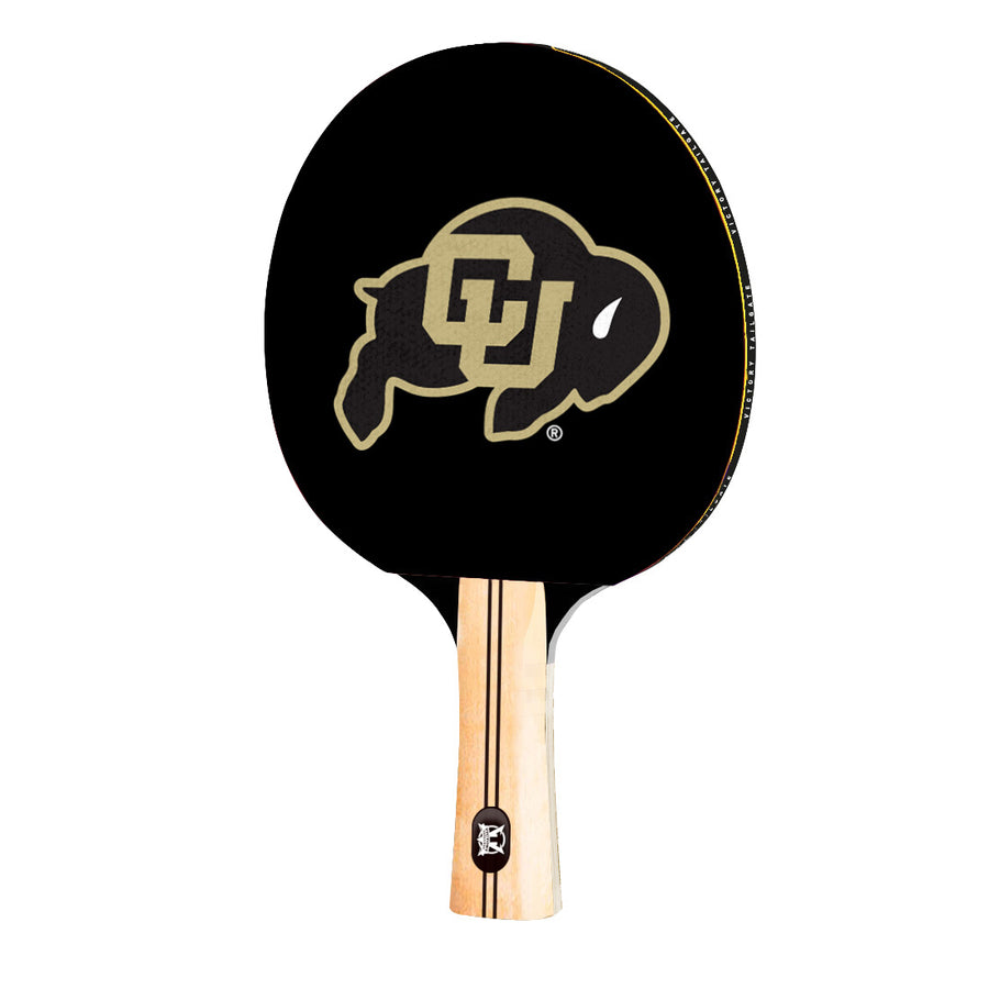 Colorado Buffaloes Logo Table Tennis Paddle