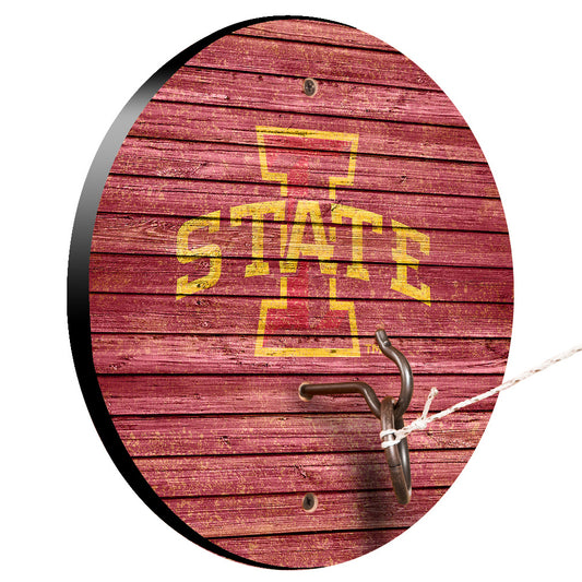 Iowa State Cyclones Weathered Design Hook and Ring Game