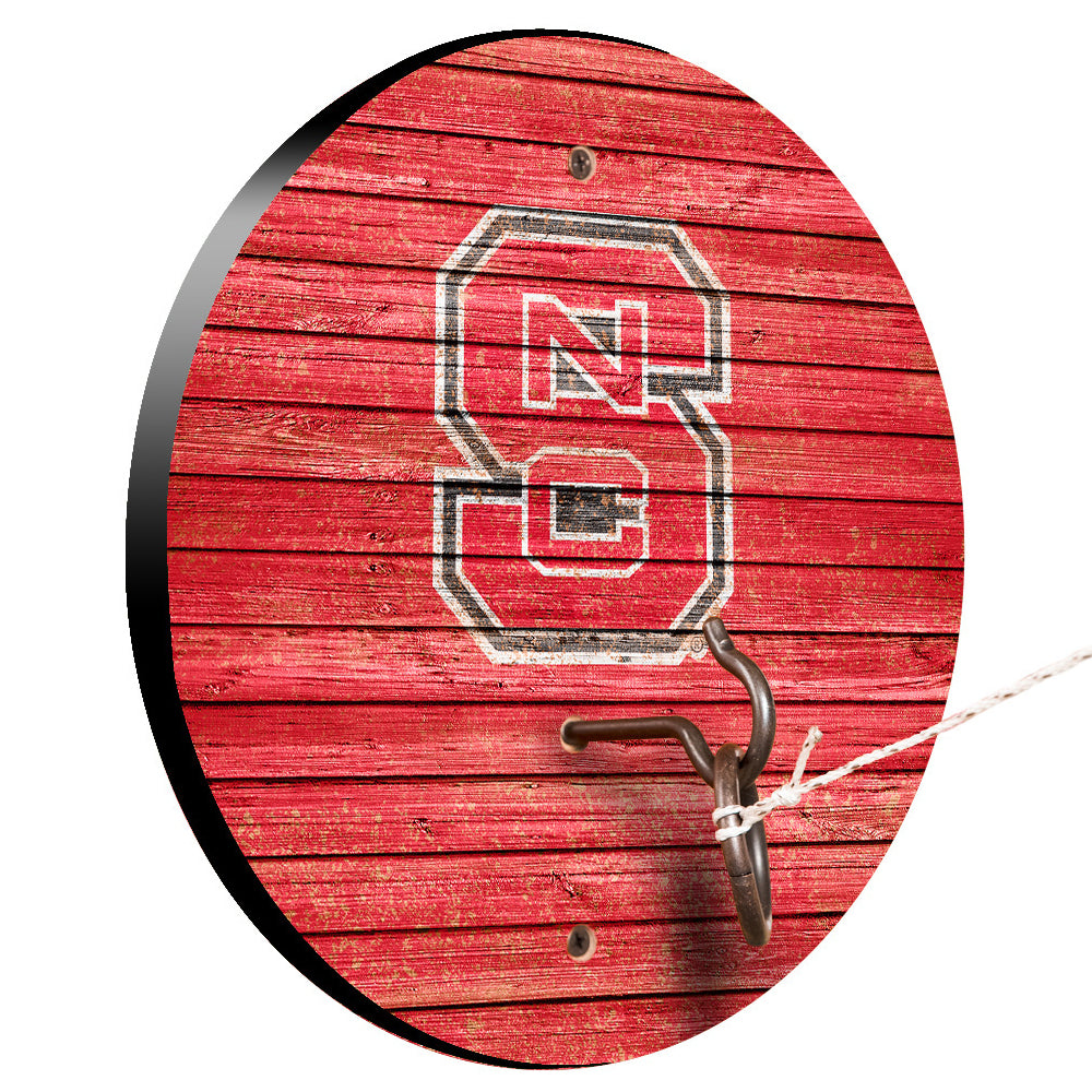 NC State Wolfpack Weathered Design Hook and Ring Game
