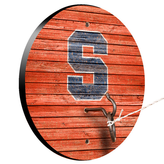 Syracuse Orange Weathered Design Hook and Ring Game