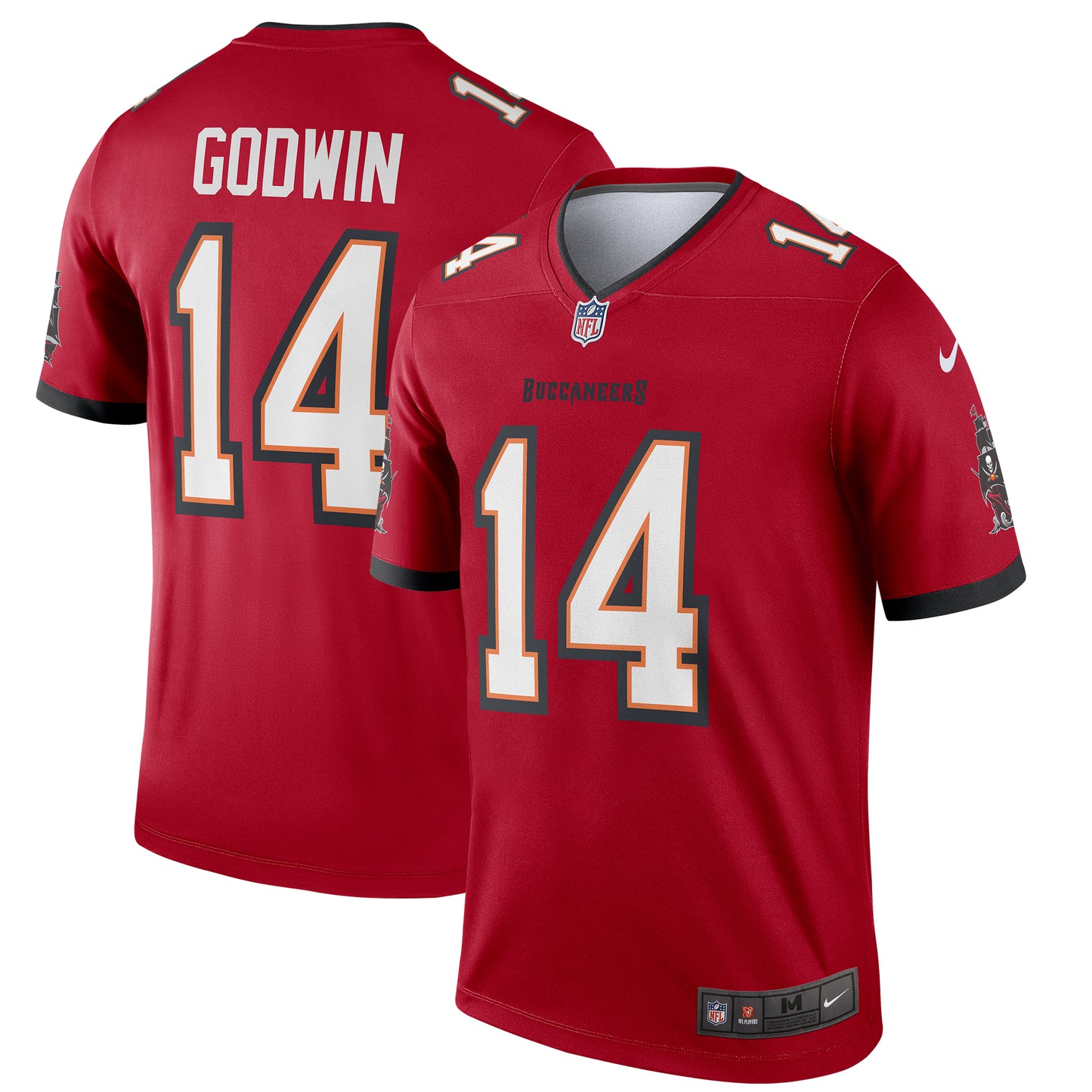 Men's Nike Chris Godwin Red Tampa Bay Buccaneers Legend Jersey