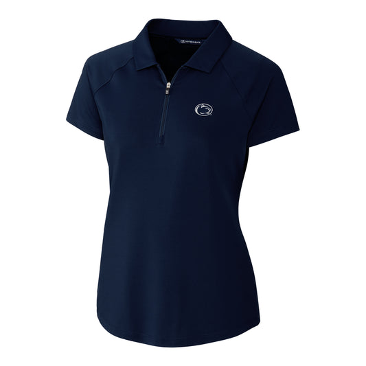 Women's Cutter & Buck Navy Penn State Nittany Lions Forge Polo