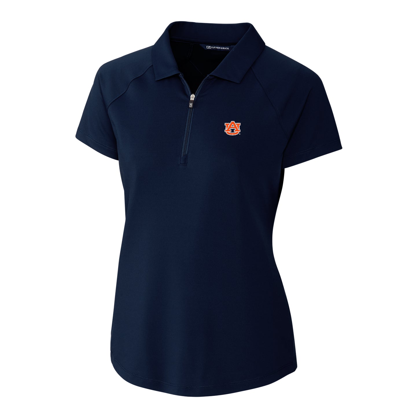 Women's Cutter & Buck Navy Auburn Tigers Forge Polo