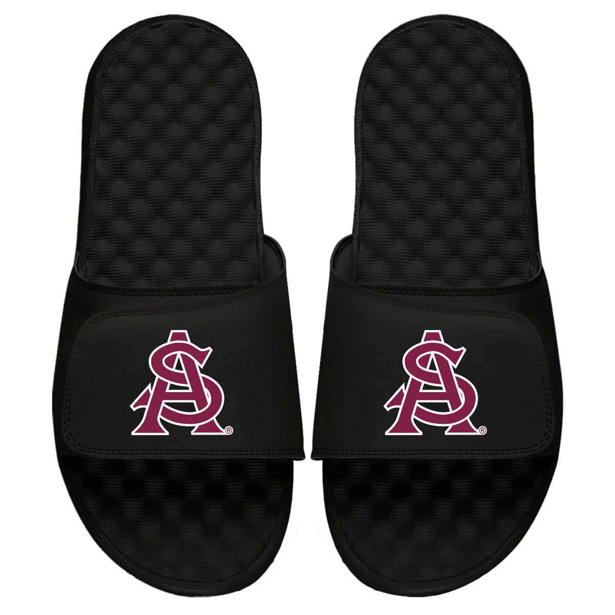 Men's ISlide Black Arizona State Sun Devils Secondary Logo Slide Sandals