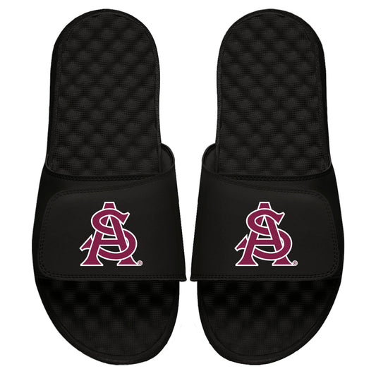 Men's ISlide Black Arizona State Sun Devils Secondary Logo Slide Sandals