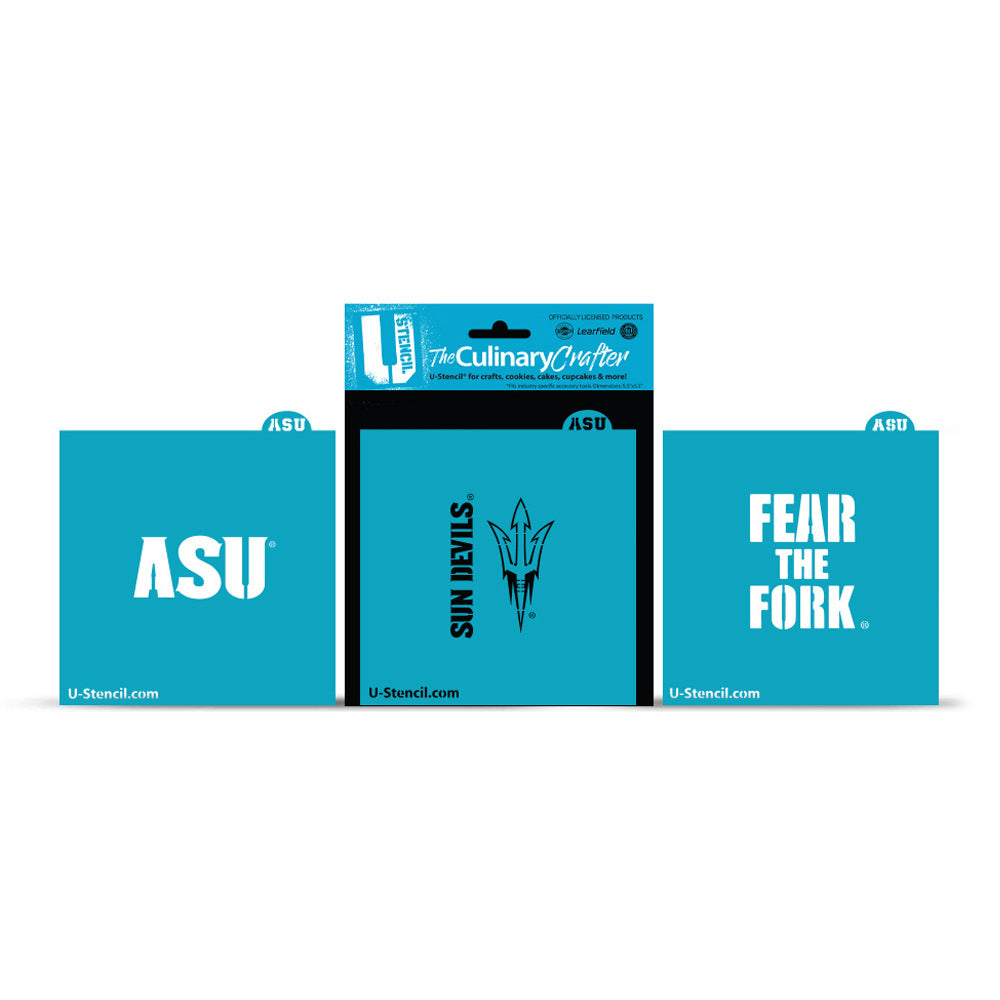 Arizona State Sun Devils Culinary Crafter Logo Stencil Set