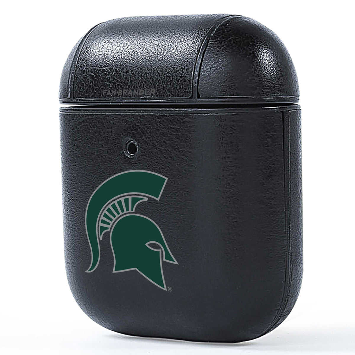 Michigan State Spartans AirPods Leather Case