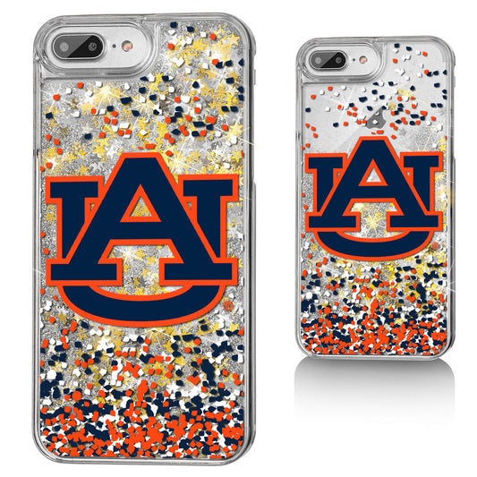 Auburn Tigers iPhone Glitter Confetti Design Case