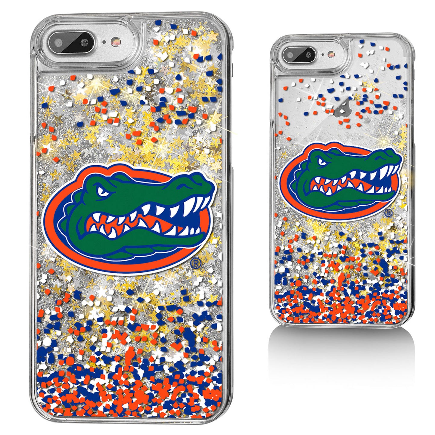 Florida Gators iPhone Glitter Confetti Design Case