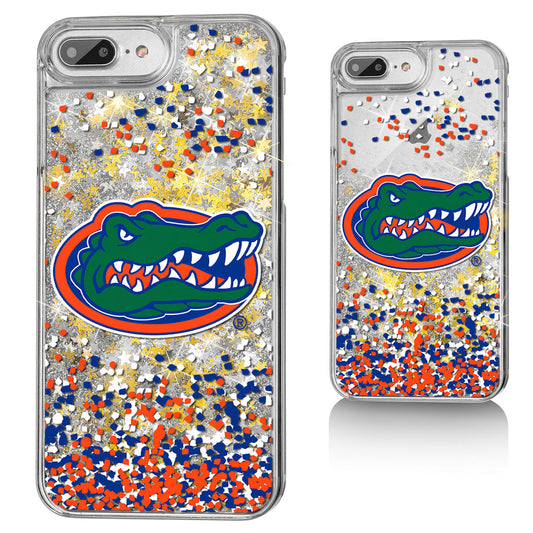 Florida Gators iPhone Glitter Confetti Design Case