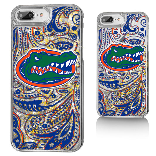 Florida Gators iPhone Glitter Paisley Design Case