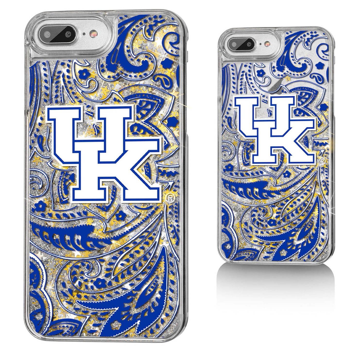 Kentucky Wildcats iPhone Glitter Paisley Design Case