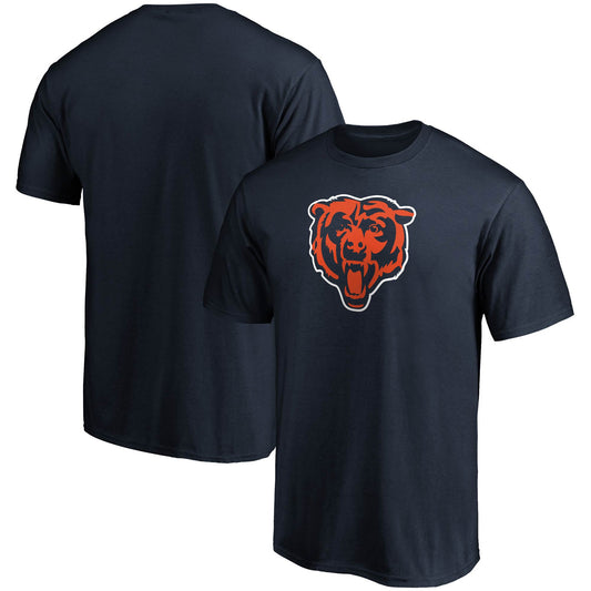 Men's Fanatics Navy Chicago Bears Primary Logo Team T-Shirt