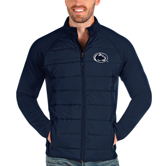 Men's Antigua Navy Penn State Nittany Lions Altitude Full-Zip Jacket