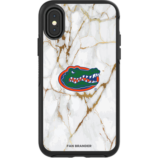 Black Florida Gators iPhone Symmetry Marble Case