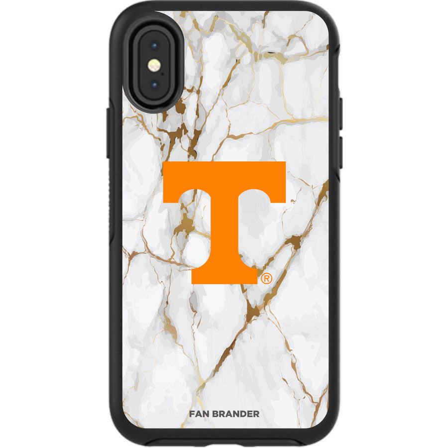 Black Tennessee Volunteers iPhone Symmetry Marble Case
