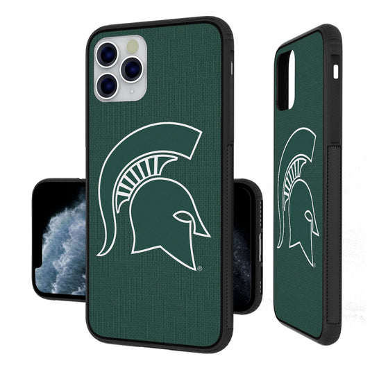 Michigan State Spartans iPhone Solid Design Bump Case