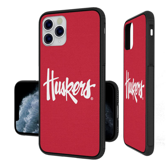 Nebraska Huskers iPhone Solid Design Bump Case