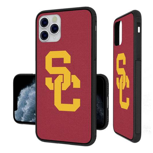 USC Trojans iPhone Solid Design Bump Case