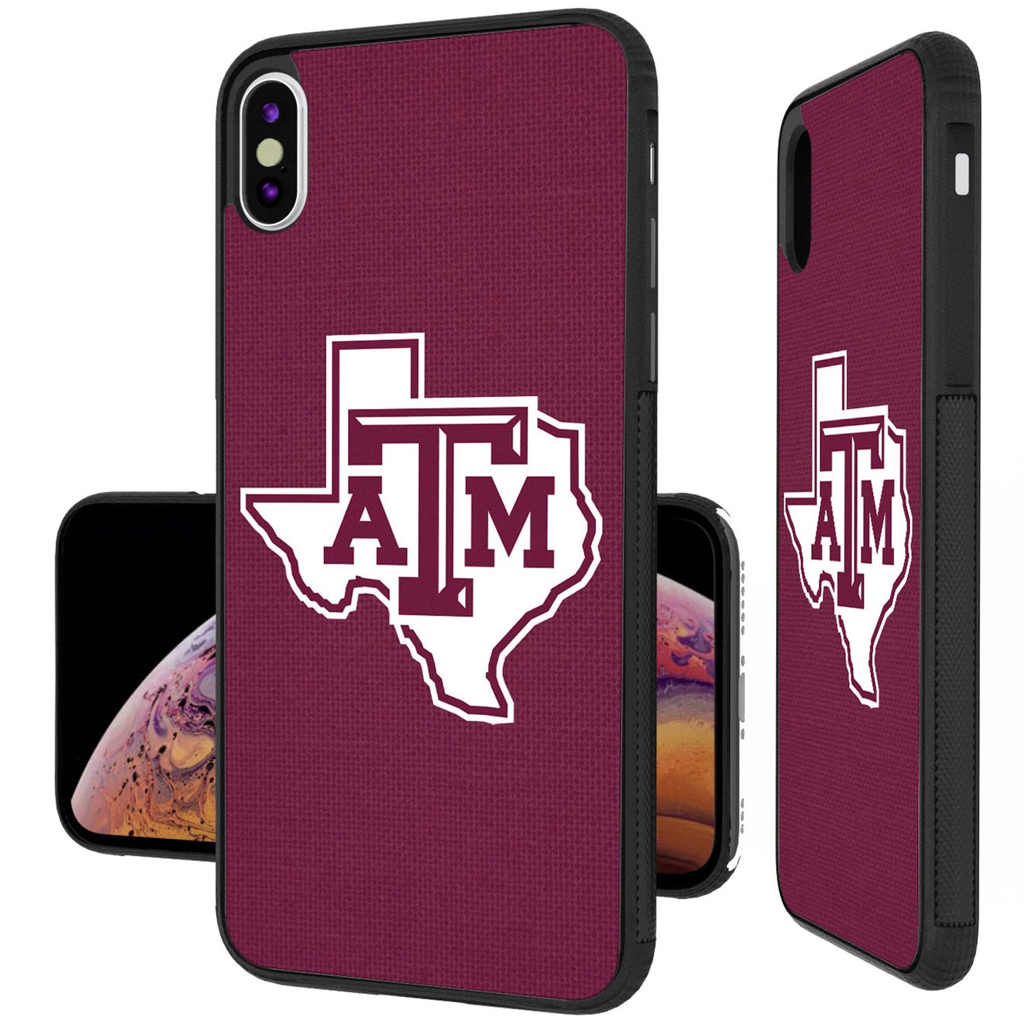 Texas A&M Aggies iPhone Alternate Solid Design Bump Case